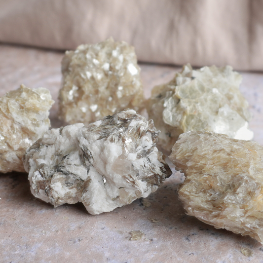 Golden Mica Cluster for confidence, willpower, and motivation. A powerful Solar Plexus Chakra stone for personal empowerment.