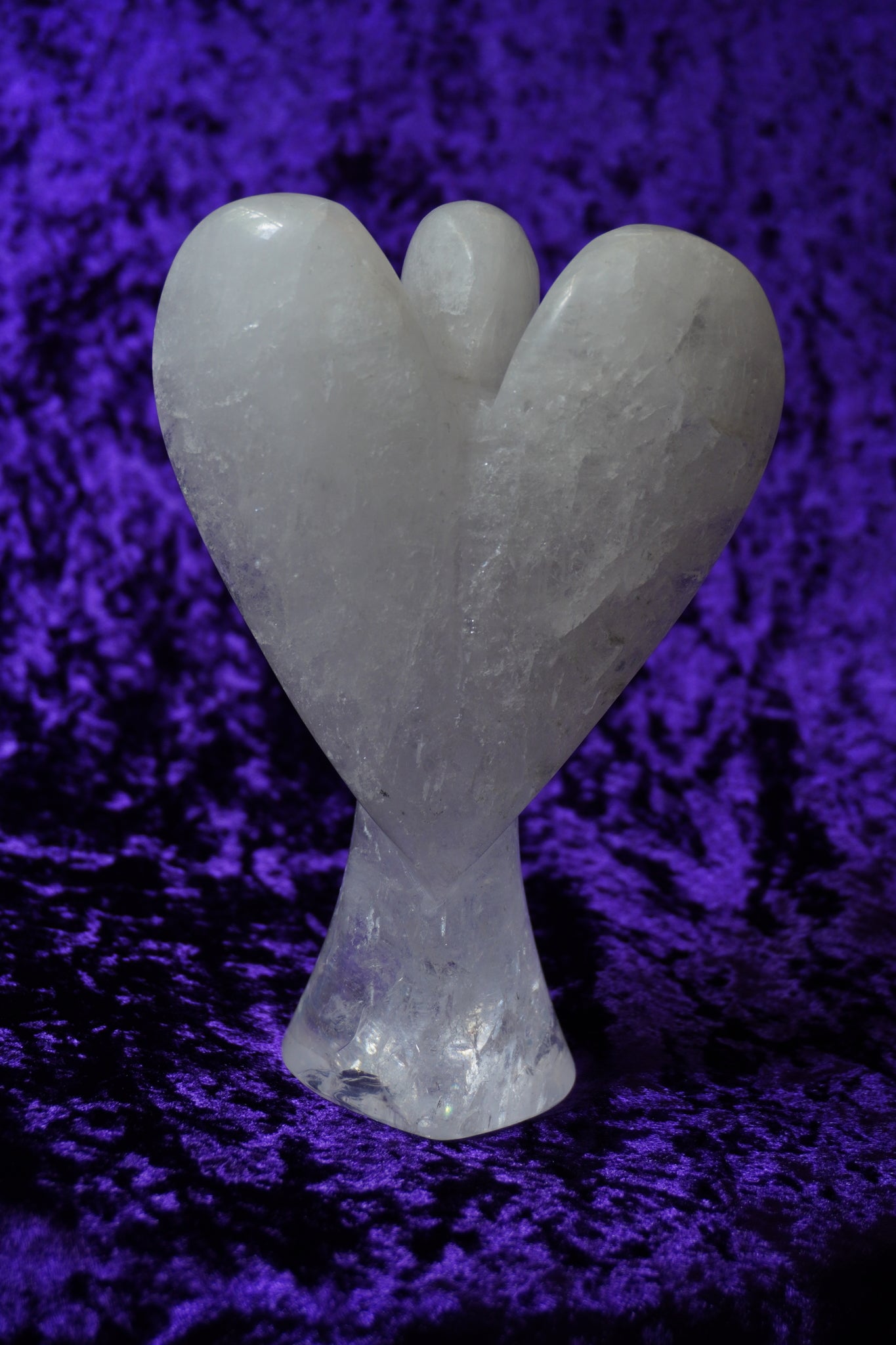 Clear Quartz Angel Statue