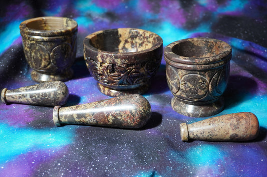 Soapstone Smudge Bowl (Small): Enhance Your Cleansing Rituals