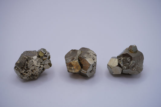 Pyrite Clusters for Confidence and Energy