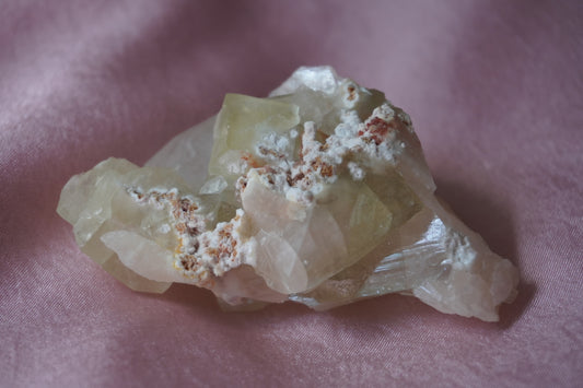 Green Apophyllite Cluster: Healing and Harmonizing