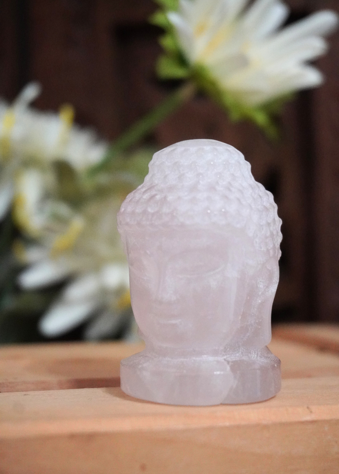 Crystal Buddha Statue