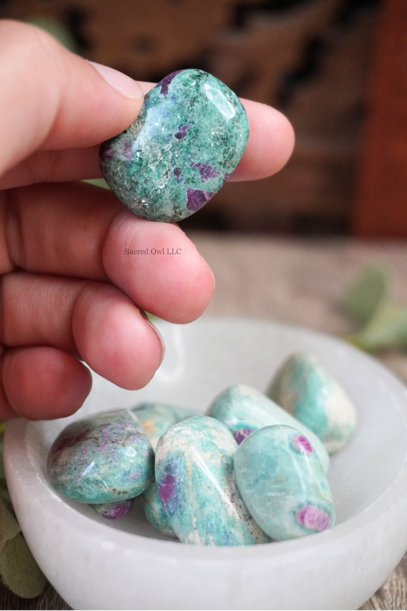 Meditation with Ruby Fuchsite for emotional resilience