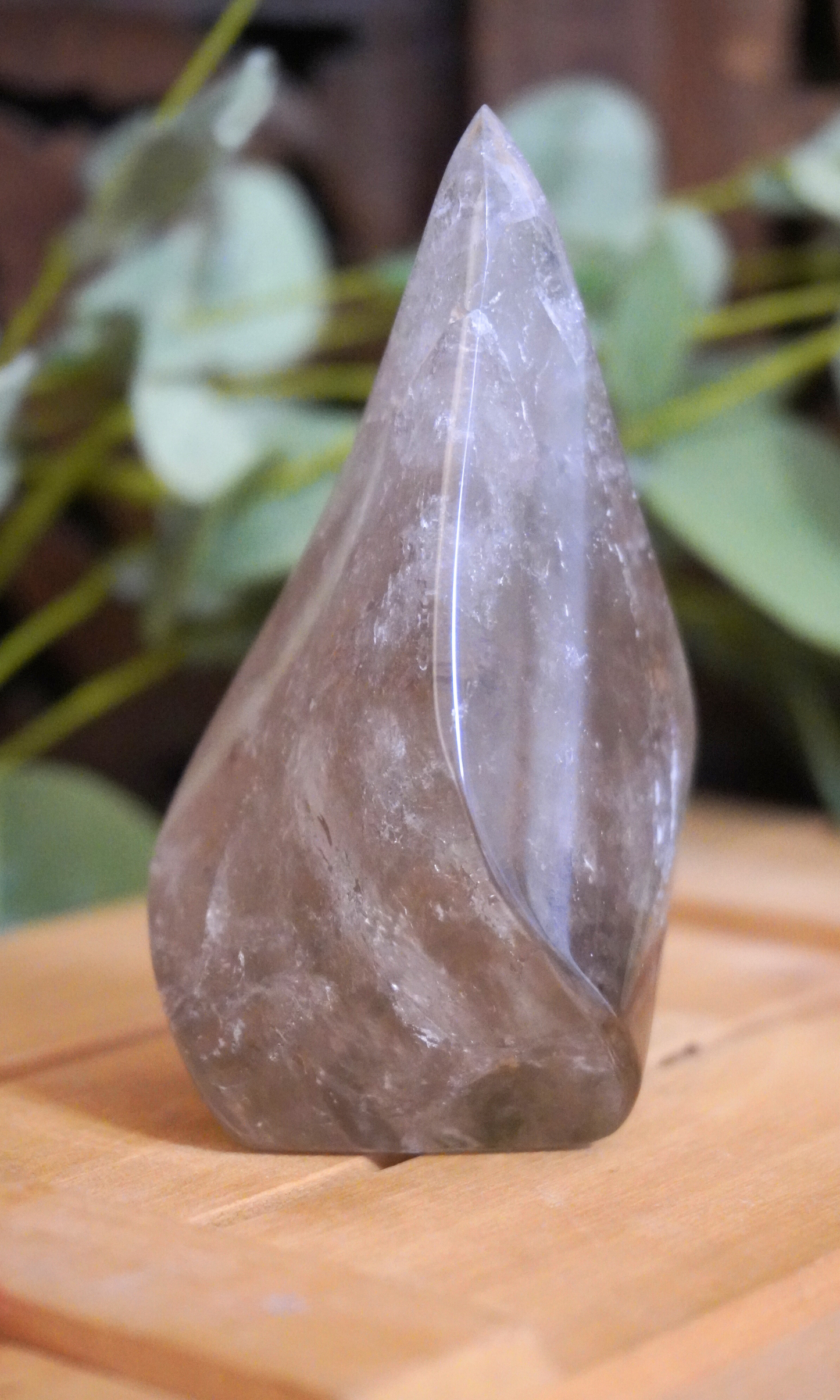 Smoky Quartz Flame: Protection and Stress Relief