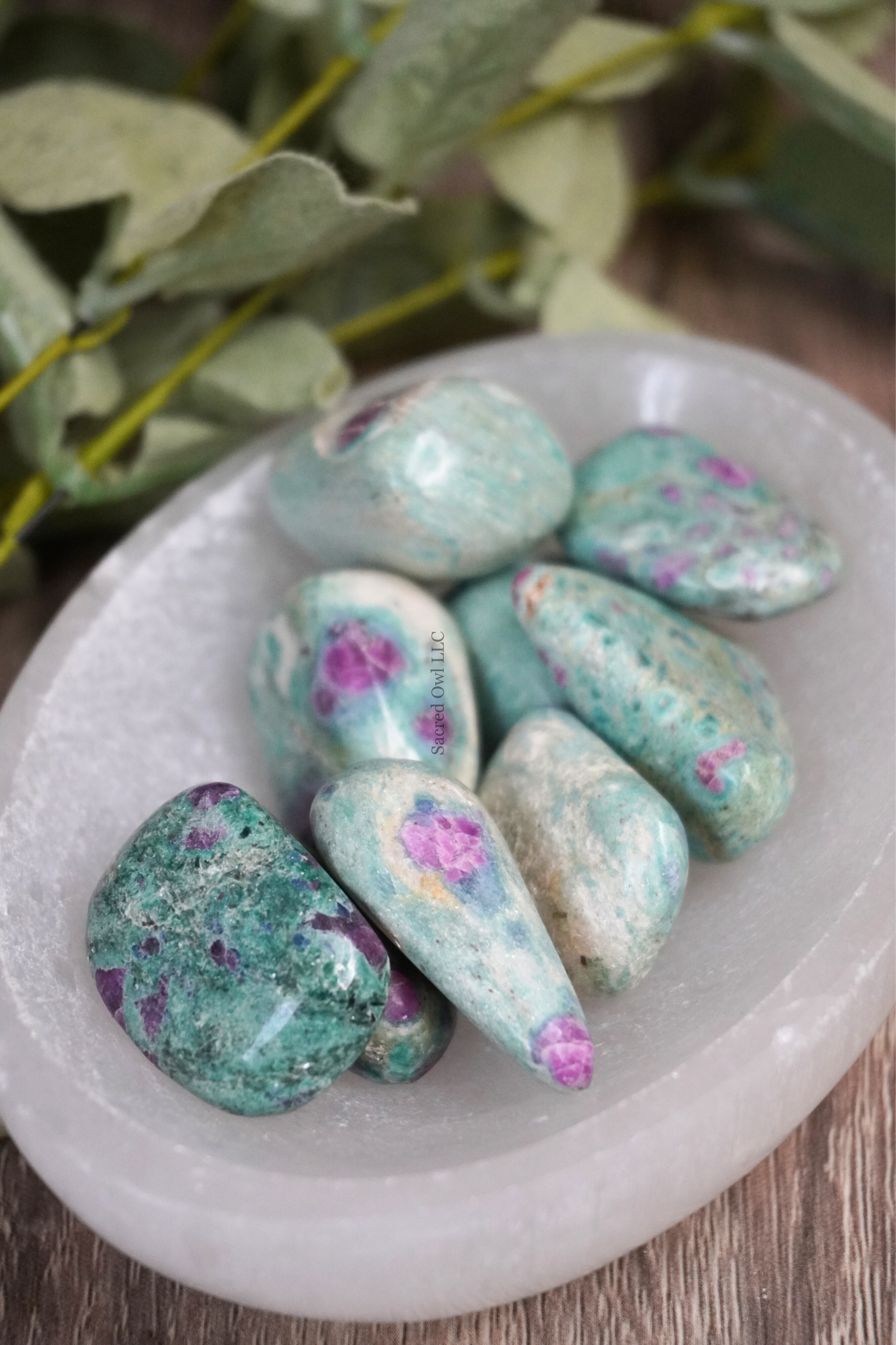 Benefits of Ruby Fuchsite for mental and physical health