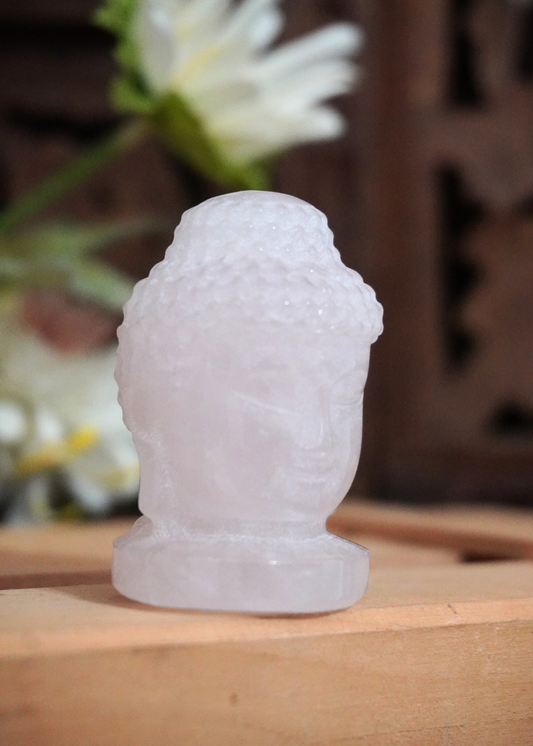 Rose Quartz Buddha