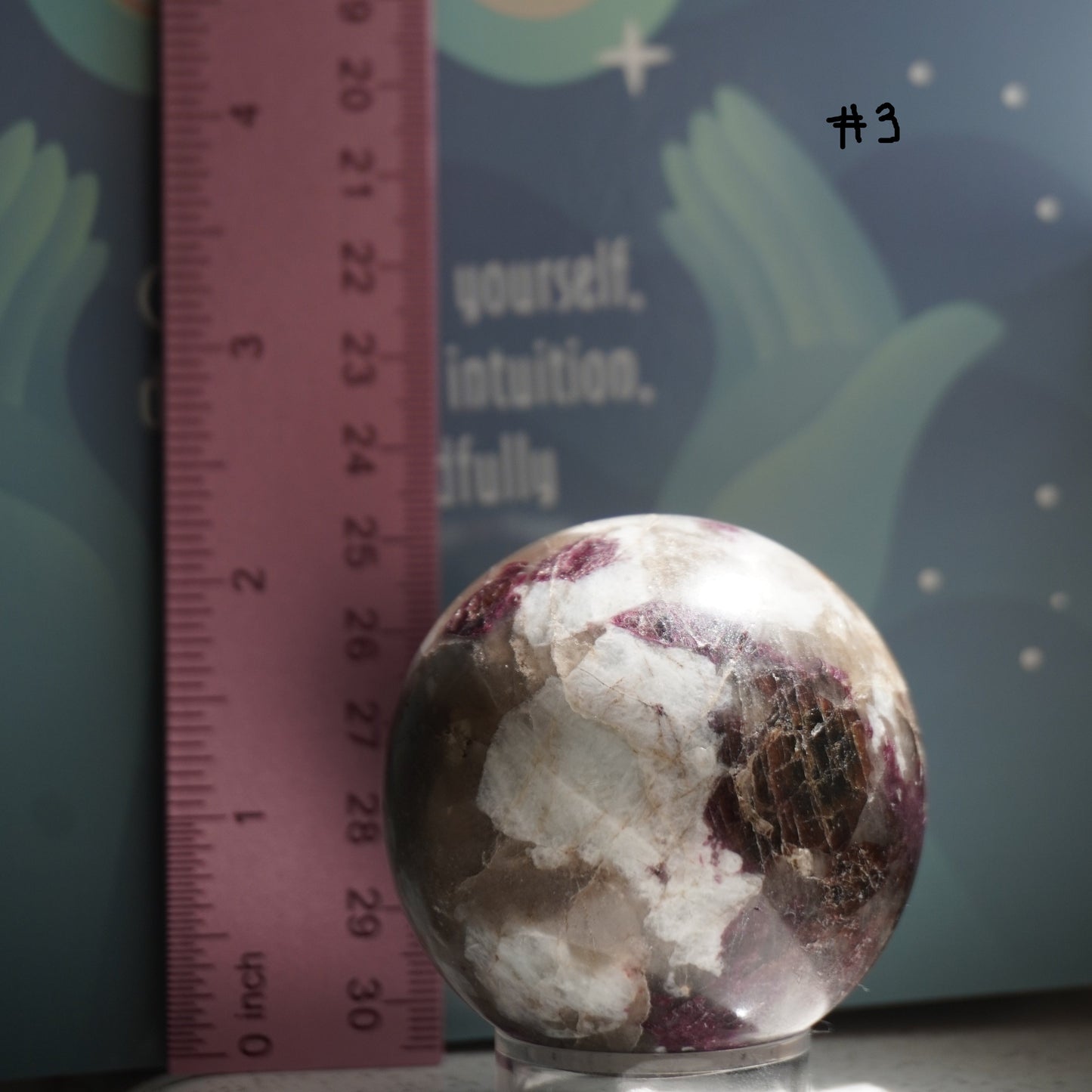 Purple Tourmaline Sphere: Healing and Spiritual Growth