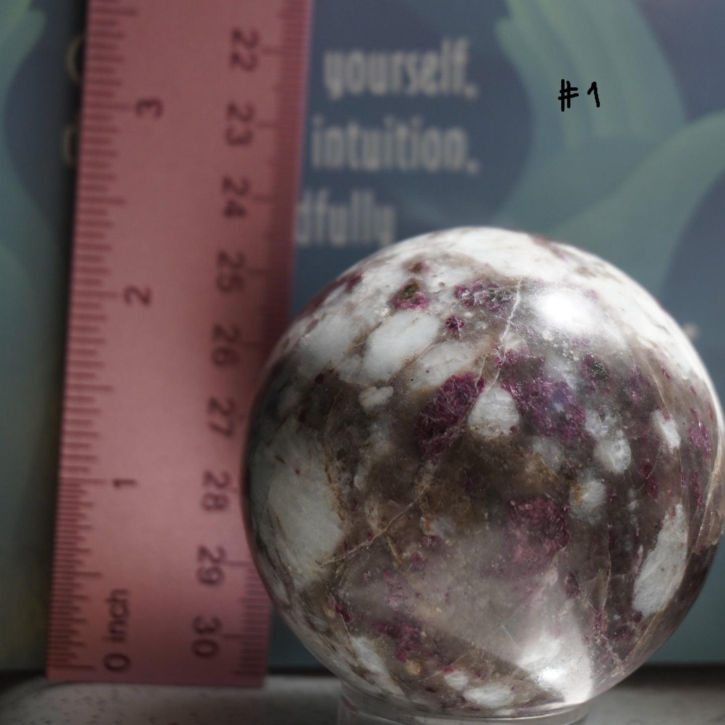 Purple Tourmaline Sphere: Healing and Spiritual Growth