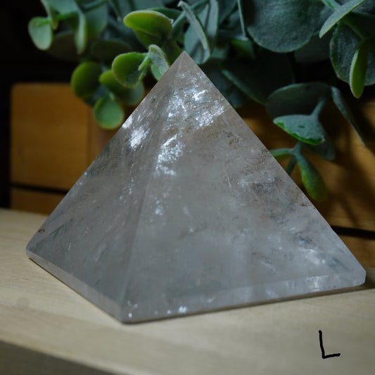 Brazilian Clear Quartz Pyramid: Enhance Clarity and Energy Flow