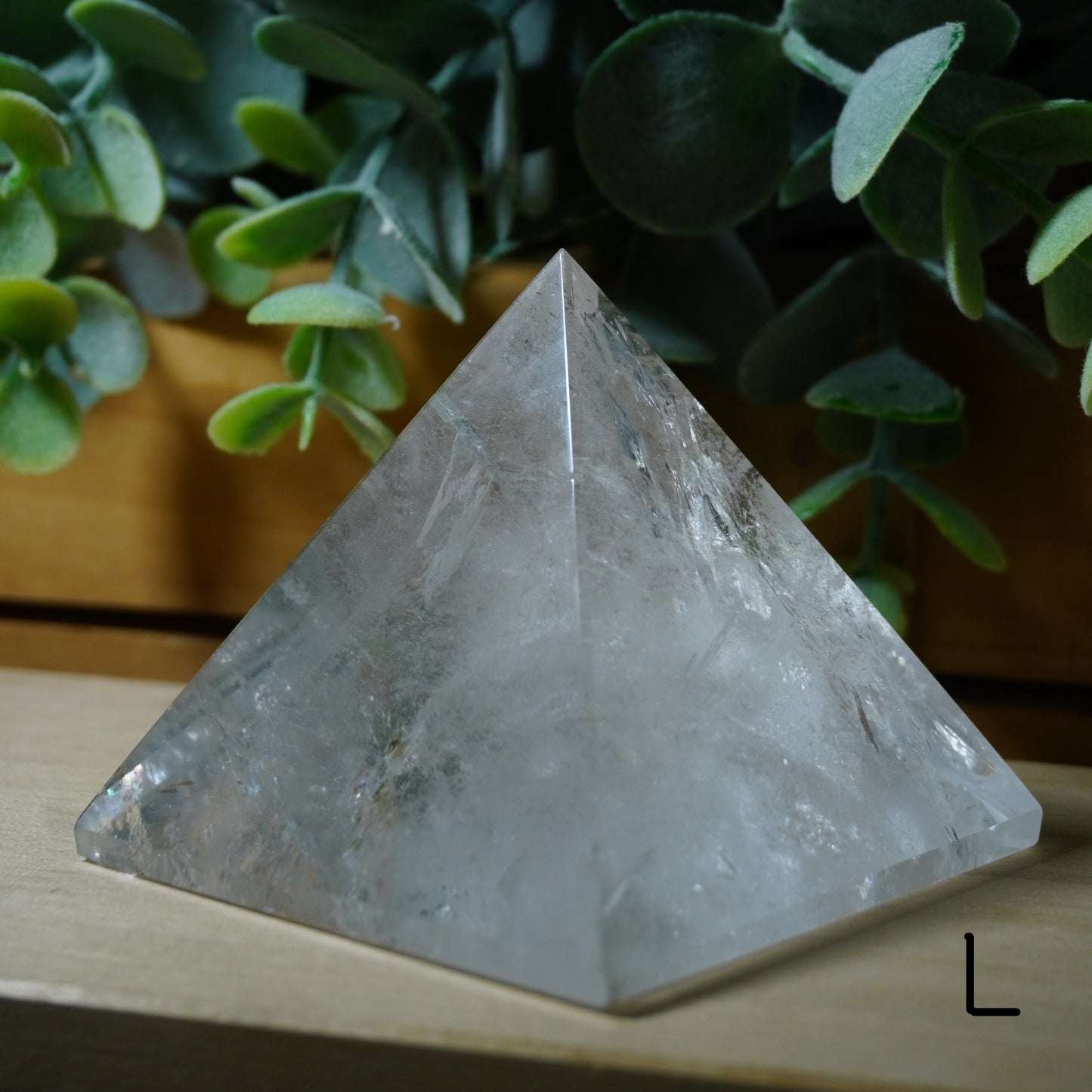 Brazilian Clear Quartz Pyramid: Enhance Clarity and Energy Flow