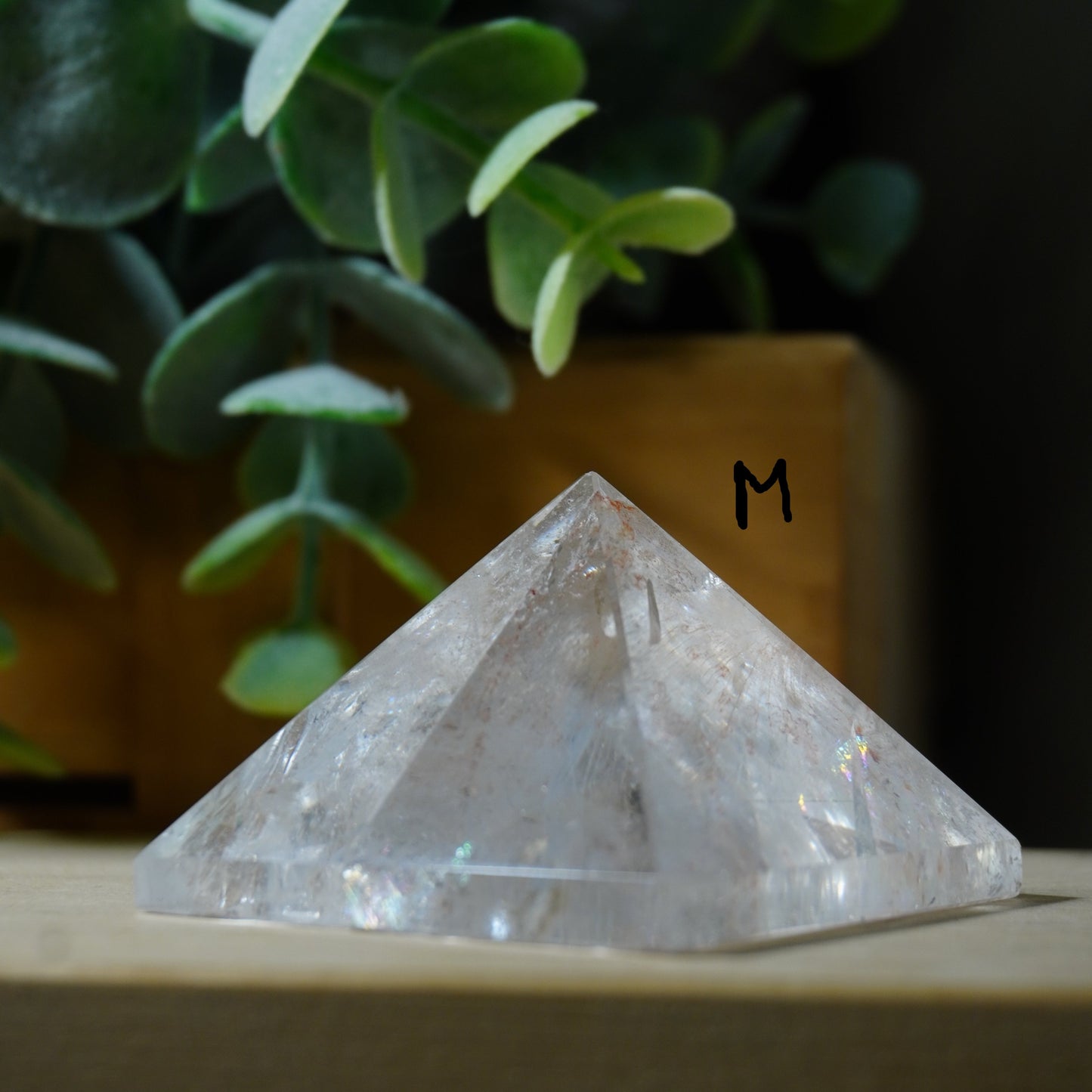 Brazilian Clear Quartz Pyramid: Enhance Clarity and Energy Flow