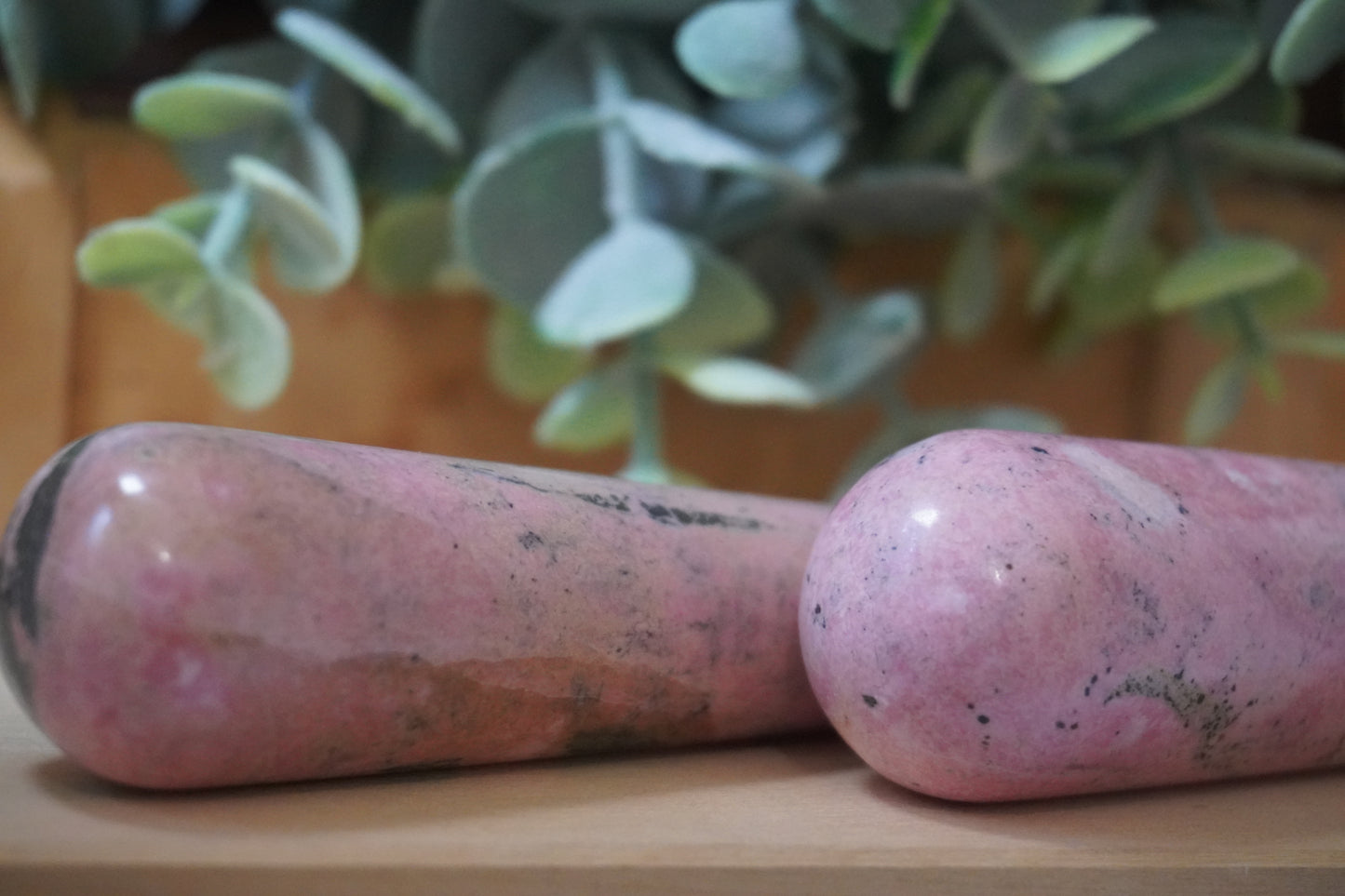 Rhodochrosite Wands (Set): Embrace Self-Love & Balance