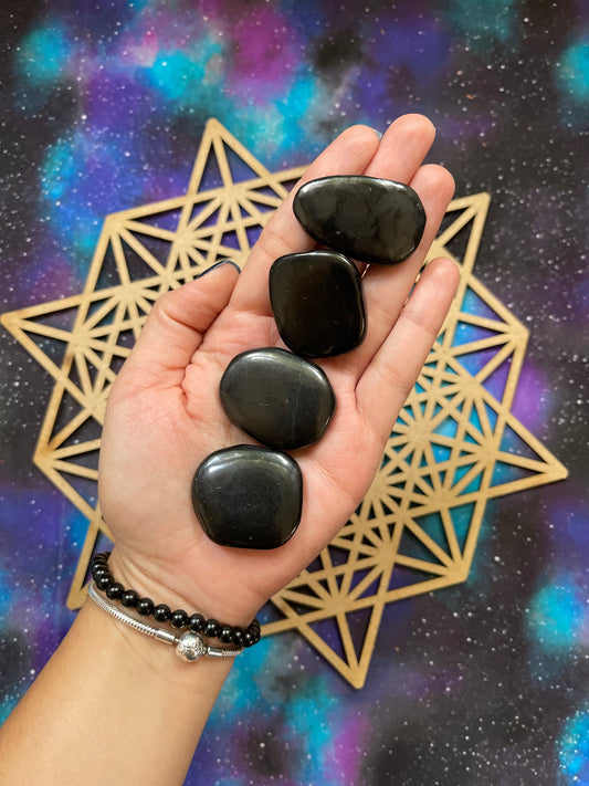 Shungite Palm Stones