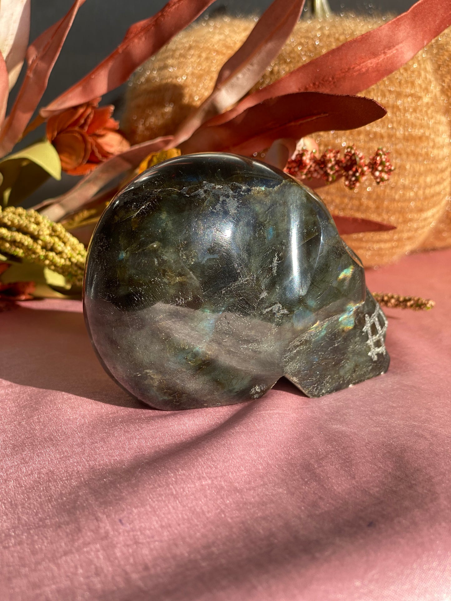 Labradorite Skull: Your Ultimate Defense Against Negativity