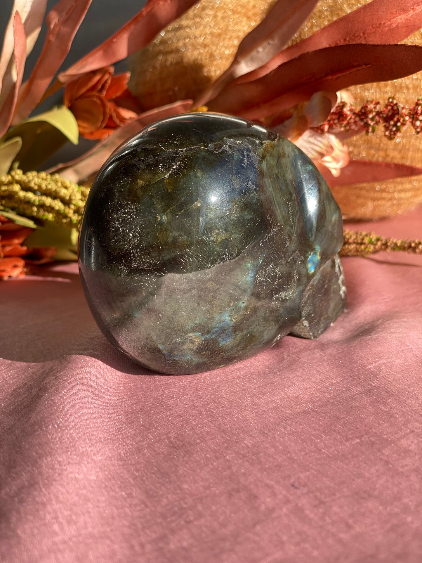 Labradorite Skull: Your Ultimate Defense Against Negativity