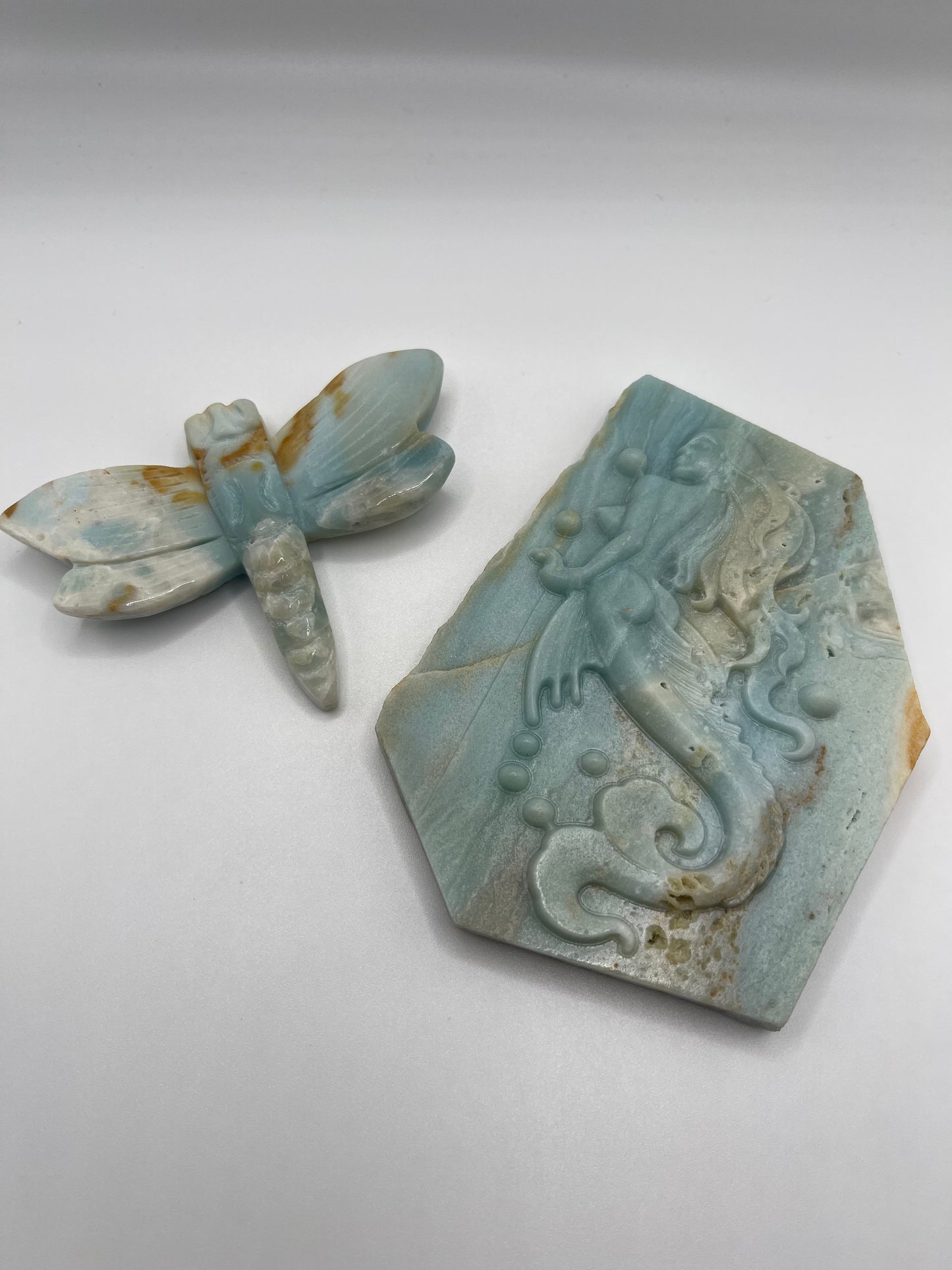 Amazonite Carving