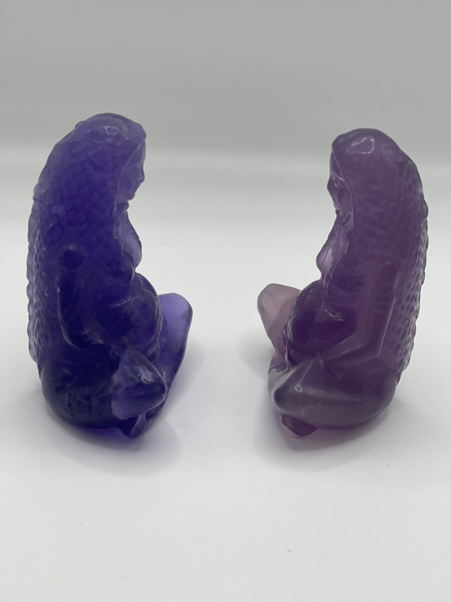 Purple Fluorite Goddess: Intuition and Protection