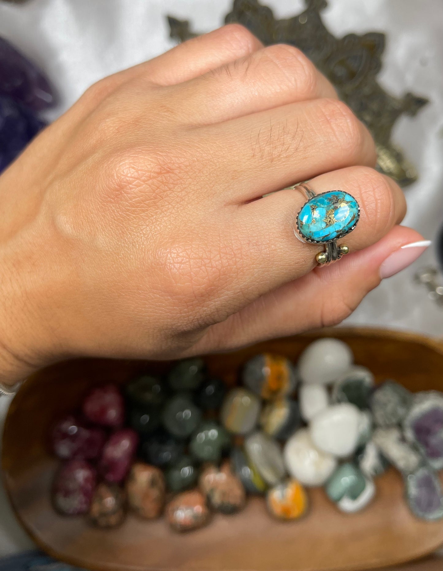 Turquoise Oval Ring