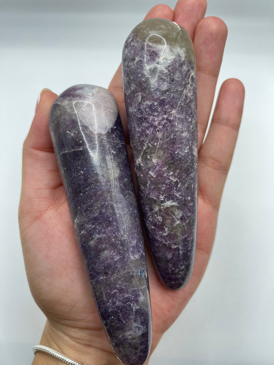 Amethyst Massage Wand Approximately 4 3/4" - 5"