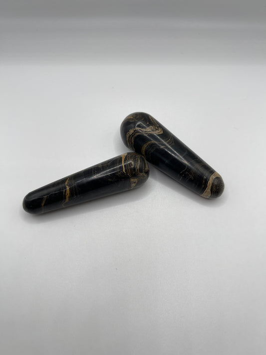 Stromatolite Massage Wands (Set of two) Approximately 3 - 3 1/4"