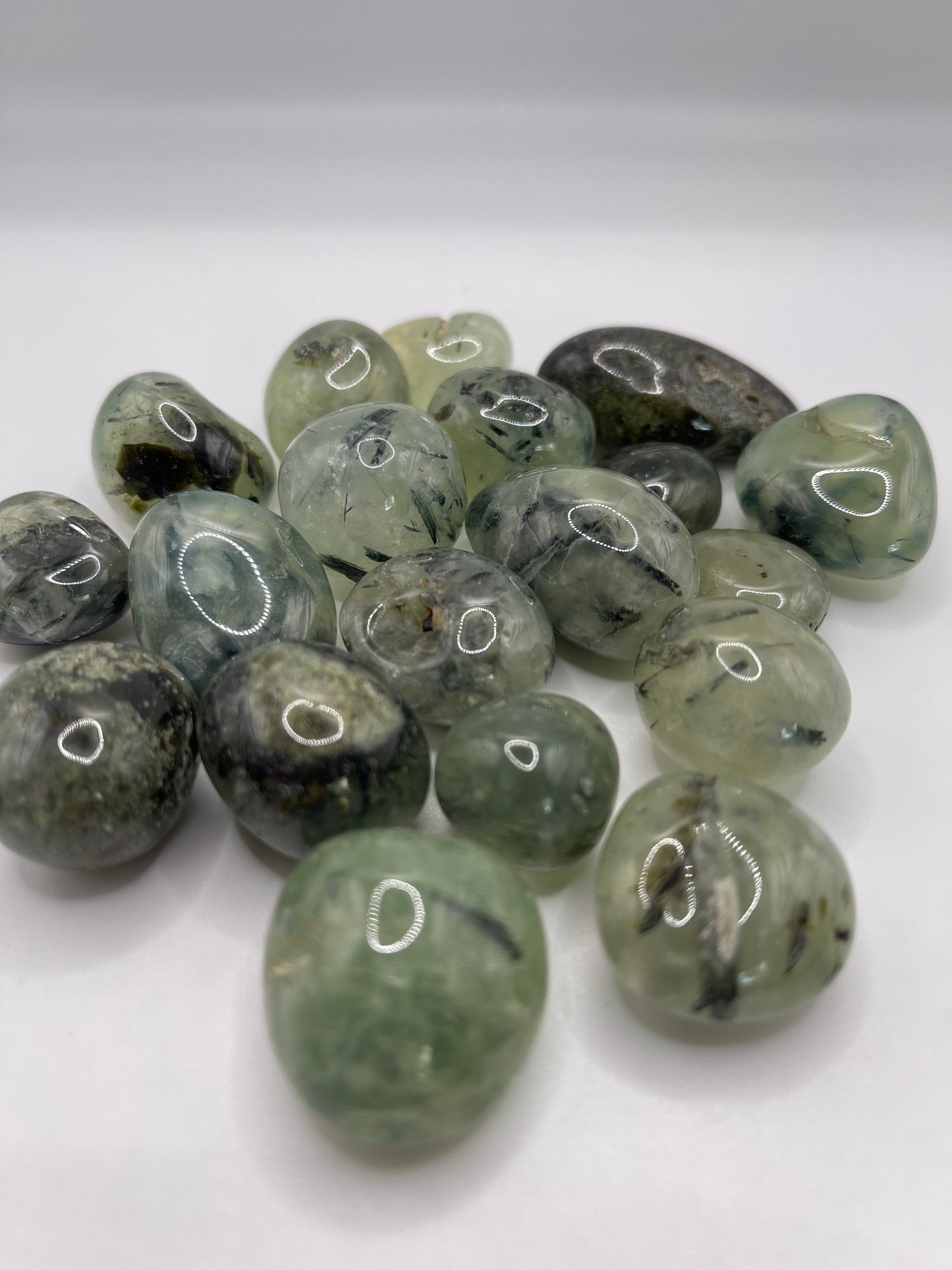 Prehnite with Epidote: Healing and Protection