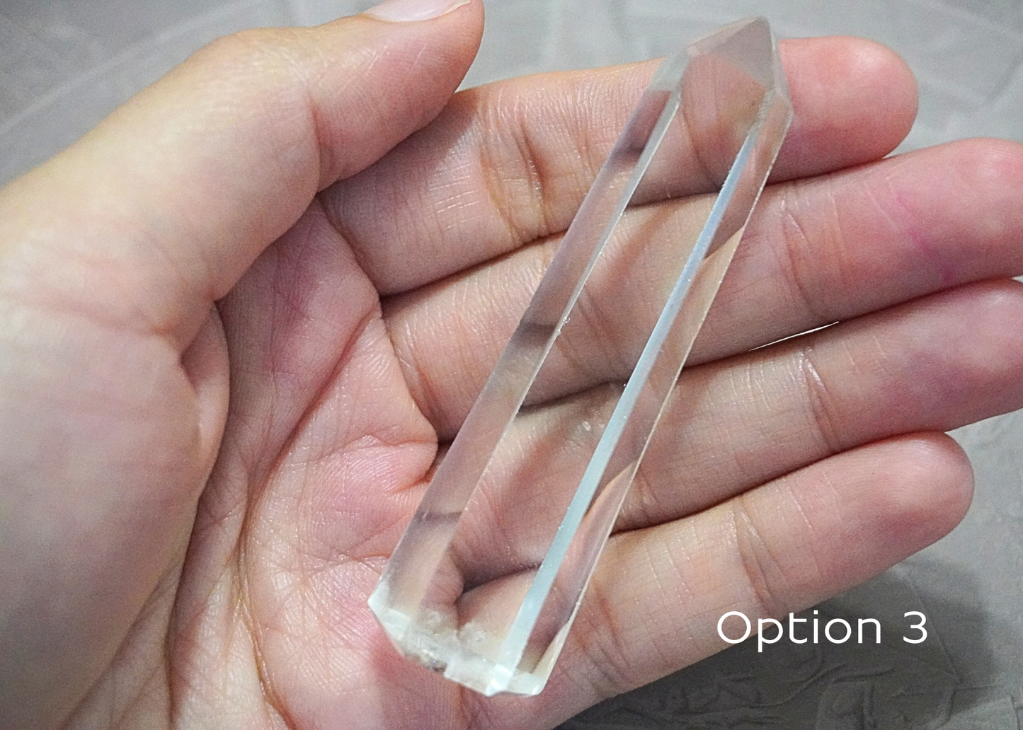 Clear Quartz Tower crystal boosting mental clarity and supporting emotional stability.