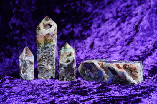 Tucson Gem Show Exclusive: Discover Aura Sphalerite Towers – Connect with Earth's Wisdom and Spiritual Gifts