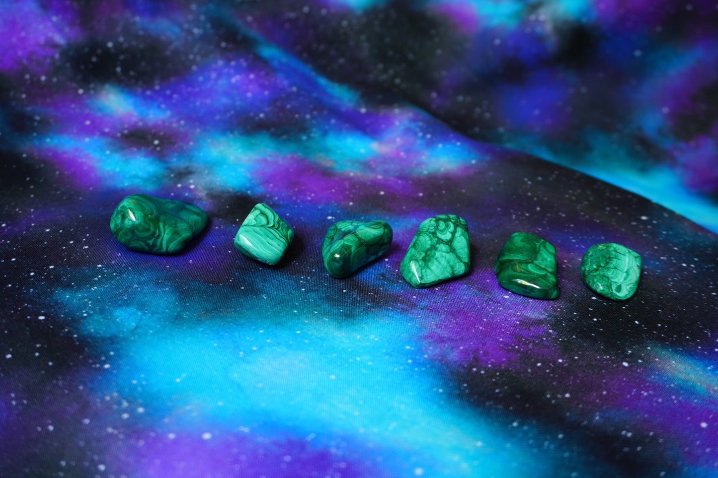 Tumbled Malachite for Fiery Yang Energy