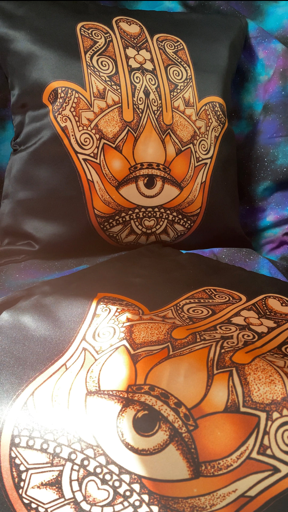 Hamsa Pillow Cover: Invite Protection and Peace