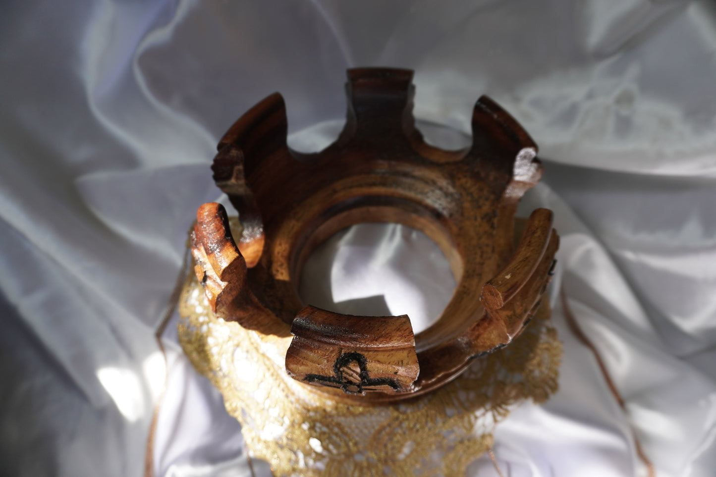 Shango Crown (Santeria/Yoruba Religion) Hand-Made