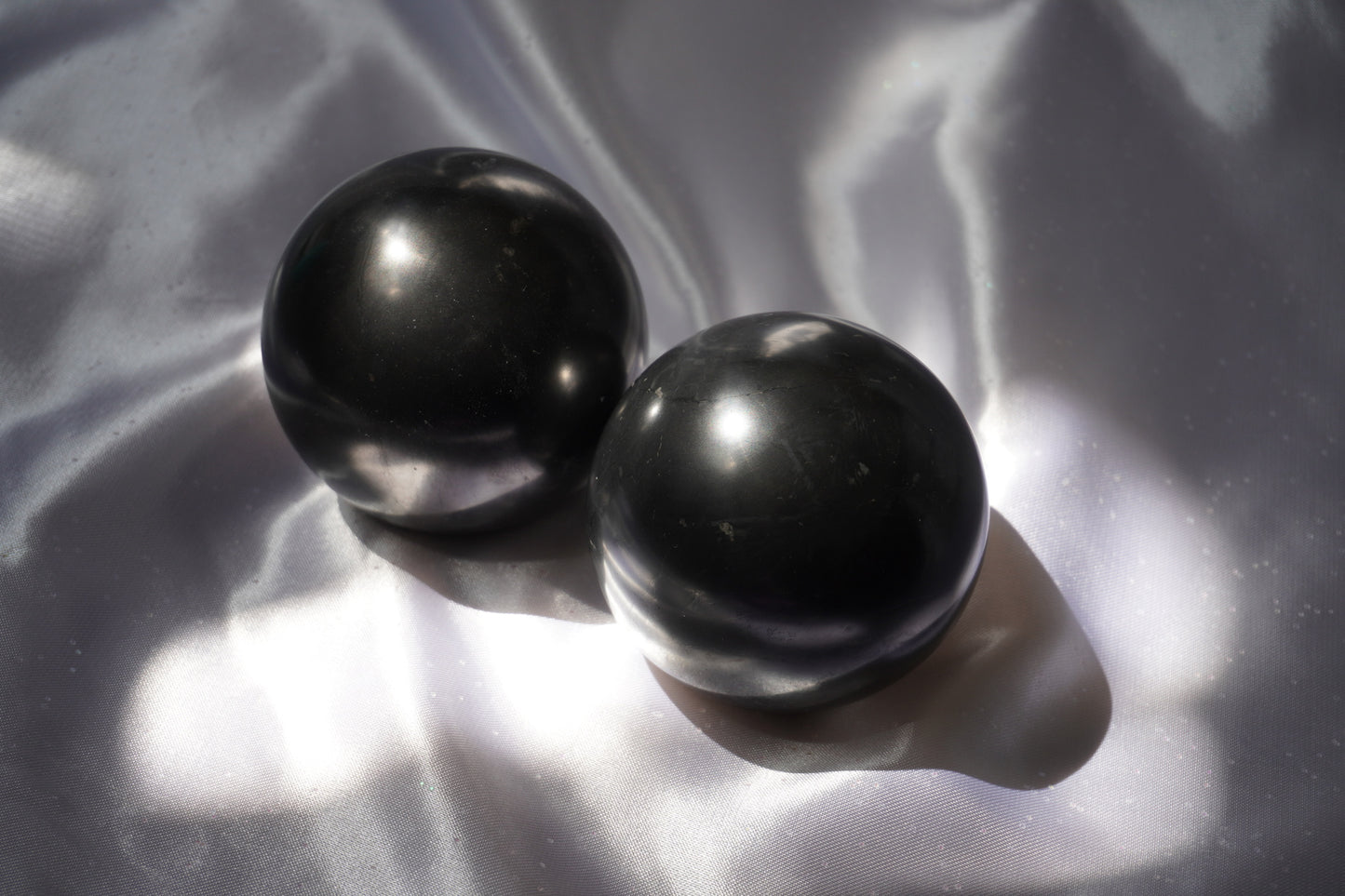 Shungite Spheres for EFM Protection