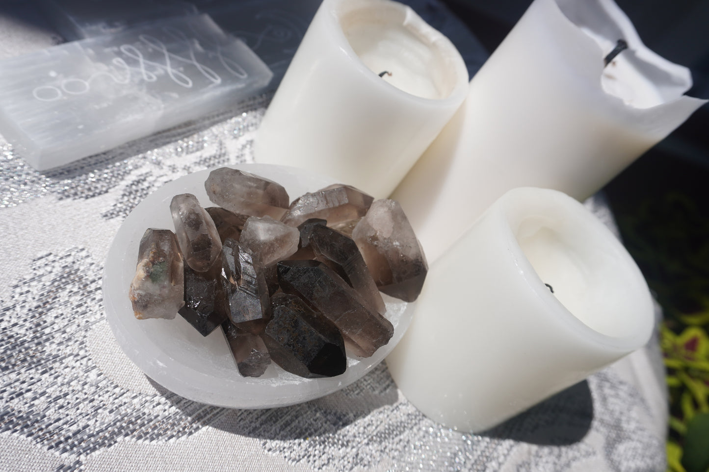 Smoky Quartz Points for Grounding and Protection